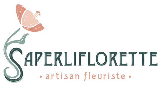 Logo Saperliflorette artisan fleuriste Champigneulles
