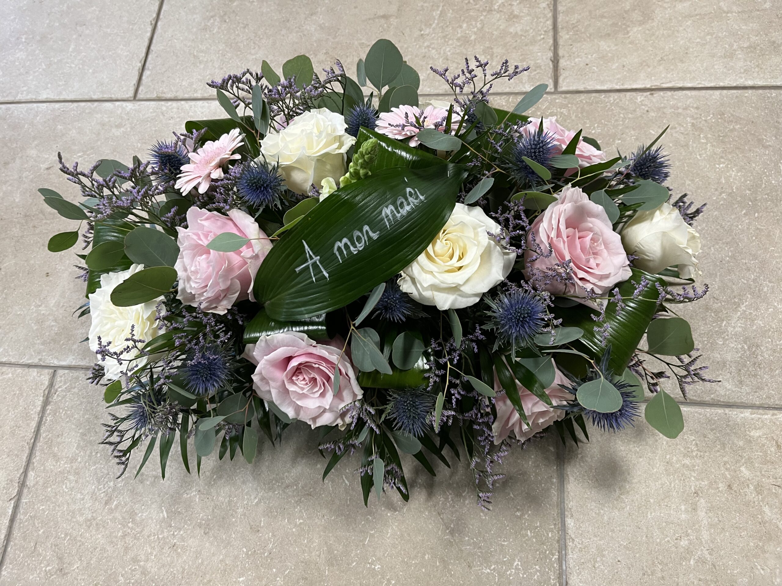 Deuil coussin allongé 2